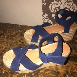 Halogen Emery Platform Espadrille, never worn.